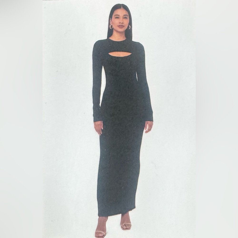 Remi Bader Black Cut out Dress - Picture 3 of 3